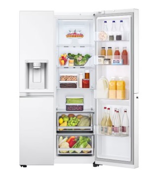 Réfrigérateur Américain Blanc 635 litres LG GSLV70SWTF