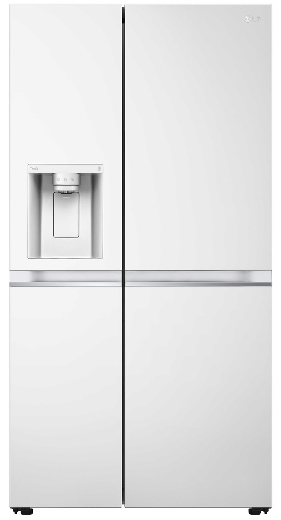 Réfrigérateur Américain Blanc 635 litres LG GSLV70SWTF nouvelle classe F