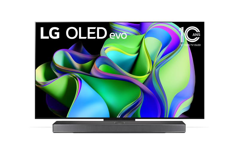 LG Smart TV OLED 55 pouces Série C3 (gamme 2023 LG)