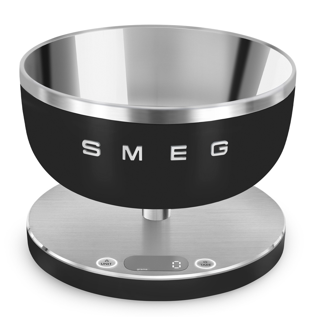 SMEG Balance de cuisine - Noir mat