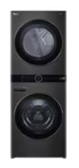 LG WashTower Machine à laver 17kg / Sèche linge 16kg - couleur anthracite