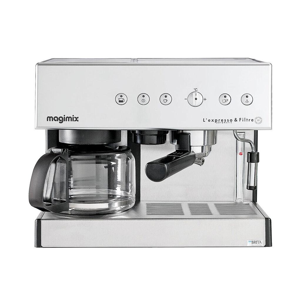 MAGIMIX – Machine à Café Expresso | Filtre Automatique | Chrome Mat |  11423
