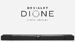 [LH929] DEVIALET DIONE - Barre de son 5.1.2 Dolby Atmos 950WRMS 101dB