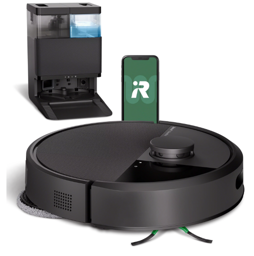 [ROOMBA PLUS 405+AWD NOIR] IROBOT Robot Roomba® Plus 405 Combo + base AutoWash™ - Noir