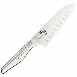 [AB5157] Couteau Japonais Santoku lame alvéolée 16.5cm KAI Seki Magoroku Shoso 