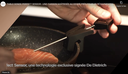 DE DIETRICH Plaque de cuisson induction 3 feux PerfectSensor avec sonde DPI7570XT
