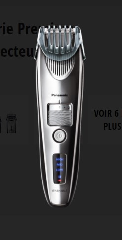 PANASONIC Tondeuse rechargeable ERSB60S803