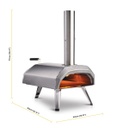 OONI Four à pizza bois et charbon KARU 12 WD/CHCL