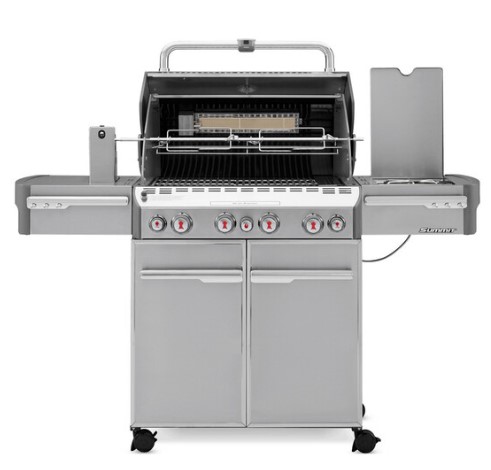 WEBER BBQ Summit S-470 GBS Inox Gas Grill