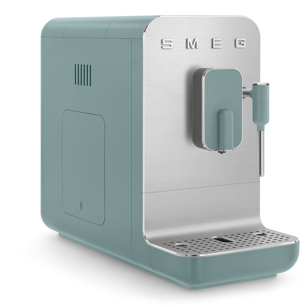 SMEG Machine à café avec broyeur - Emeraude BCC02EGMEU