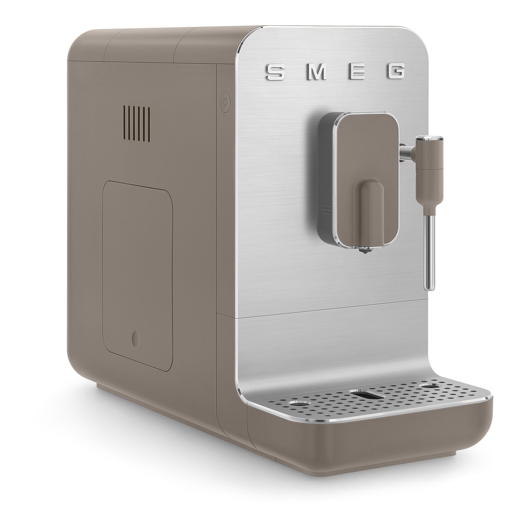 SMEG Machine à café avec broyeur - Taupe mat BCC02TPMEU