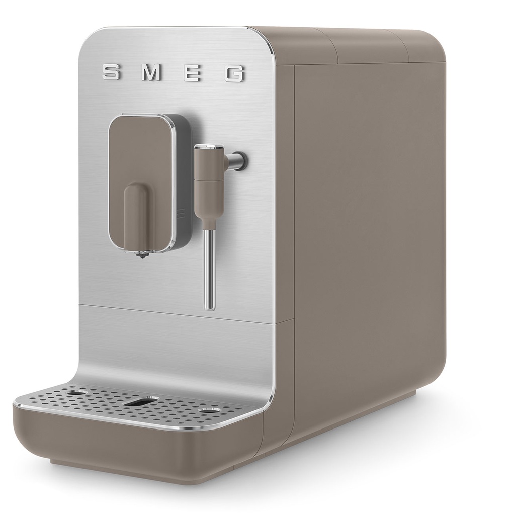 SMEG Machine à café avec broyeur - Taupe mat BCC02TPMEU