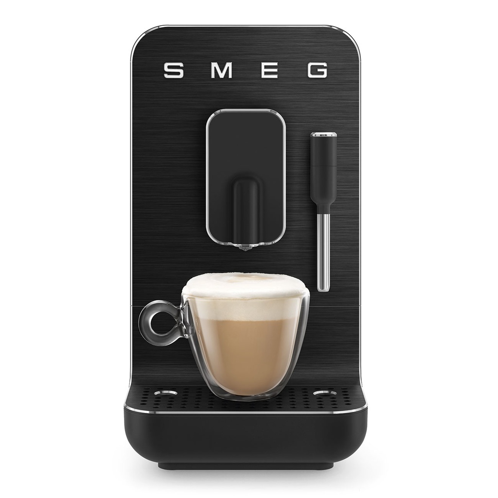 SMEG Machine à café avec broyeur - full black BCC02FBMEU