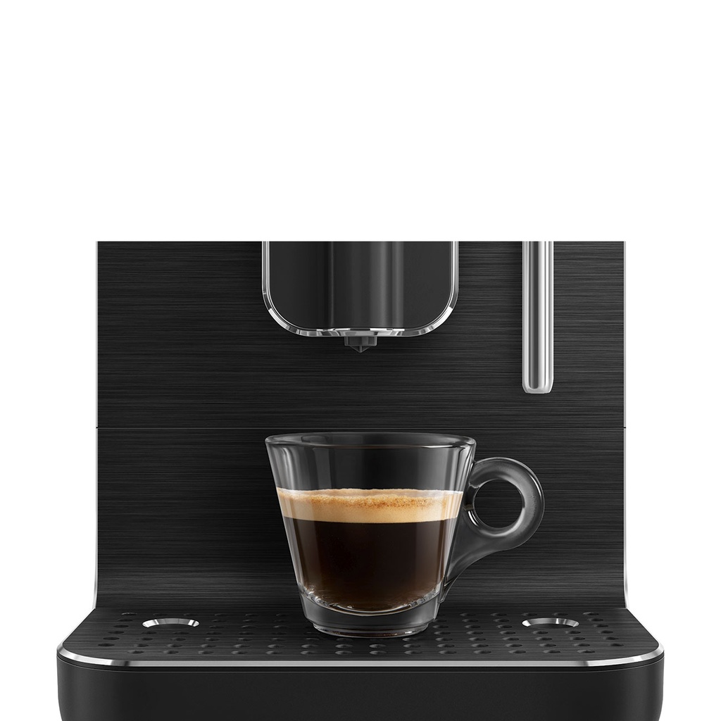 SMEG Machine à café avec broyeur - full black BCC02FBMEU