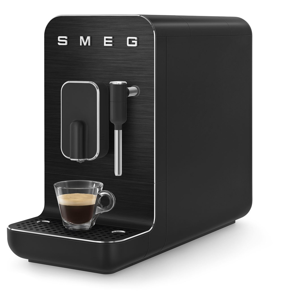 SMEG Machine à café avec broyeur - full black BCC02FBMEU