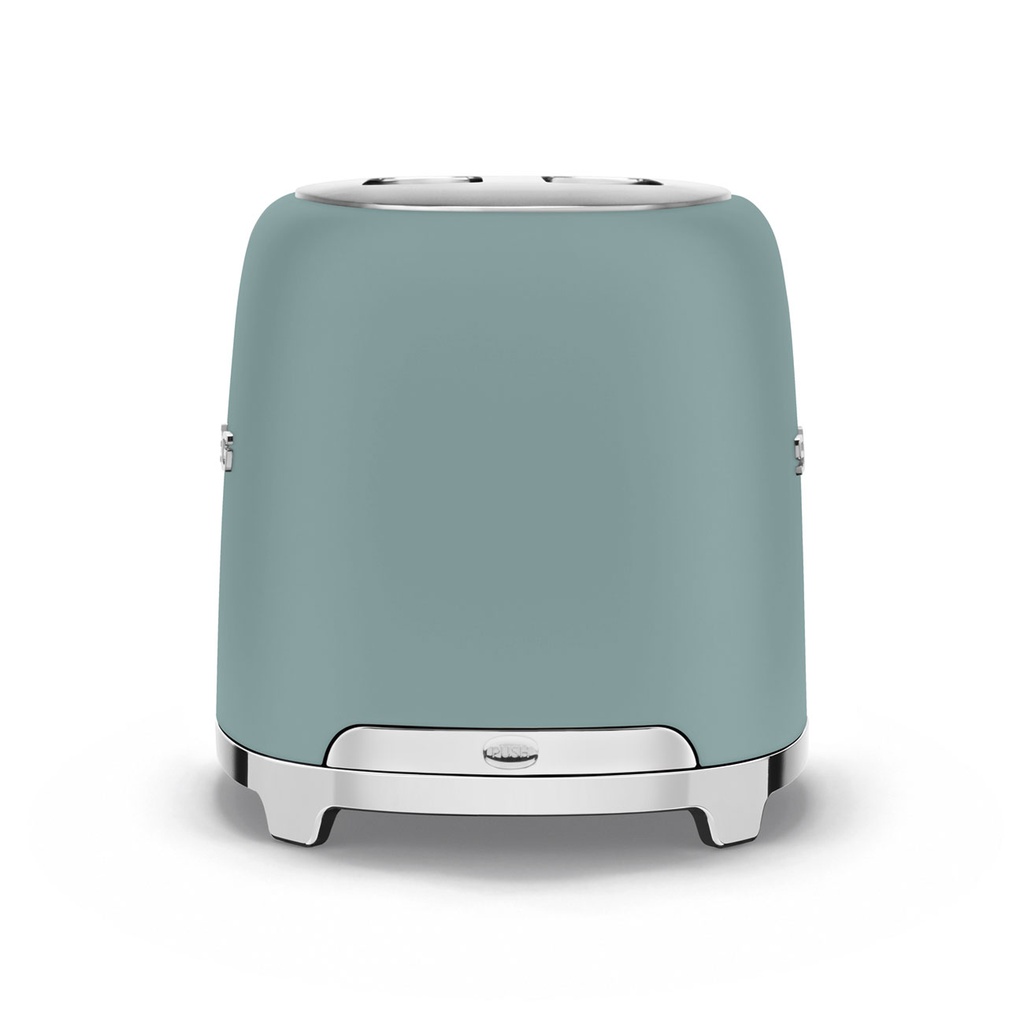 SMEG Toaster 2 tranches Années 50 - Emeraude TSF01EGMEU