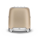 SMEG Toaster 2 tranches Années 50 - Or Mat TSF01CHMEU