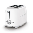 – SMEG – Grille Pain / Toaster | Style Année 50 | Coloris blanc | TSF01WHEU