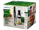 Mixer plongeant Philips avec batteur et bol mini hachoir