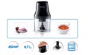 PHILIPS Mini hachoir noir