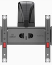 MELICONI SUPPORT MURAL INCLINABLE ET ORIENTABLE POUR TV +/- 90° GSR200PLUSFB 480925