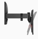 MELICONI SUPPORT MURAL INCLINABLE ET ORIENTABLE POUR TV +/- 90° GSR200PLUSFB 480925