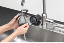 AEG Lave vaisselle 60cm intégrable avec bandeau inox apparent FEE73716PM