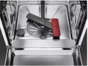 AEG Lave vaisselle 60cm intégrable avec bandeau inox apparent FEE73716PM