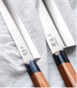Couteau Japonais Yanagiba lame 24cm KAI Seki Magoroku Redwood 