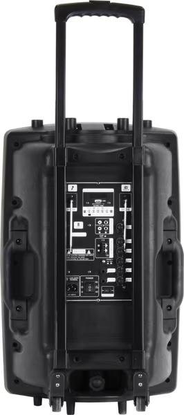 ELTAX Enceinte Sono 450W avec 2 x Micro SF Bluetooth USB - BT15"