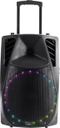 ELTAX Enceinte Sono 450W avec 2 x Micro SF Bluetooth USB - BT15"