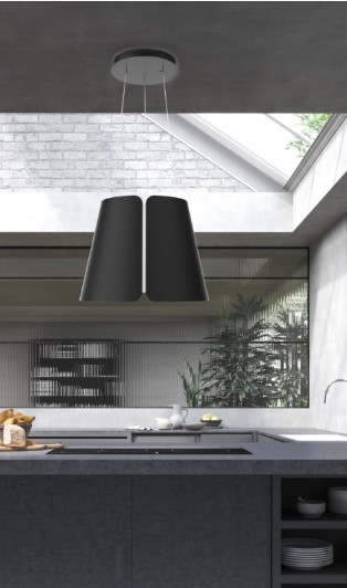 FRANKE Hotte îlot Anthracite débit 740m3/h max BEAT