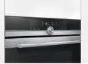 SIEMENS Four Pyrolyse Porte Froide 71L A+ Façade Noir & Inox