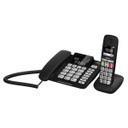GIGASET TELEPHONE SANS FIL DECT + TELEPHONE FILAIRE