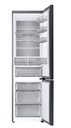 SAMSUNG Réfrigérateur Bespoke Combiné, 390L Clean Black - D - RB38C7B5D22