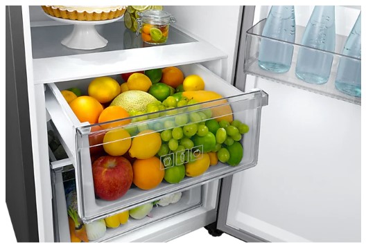 SAMSUNG Réfrigérateur tout utile 387 litres platinum inox