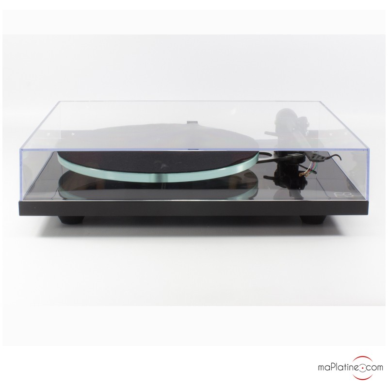 Tourne disque REGA PLANAR 3 noir laqué avec cellule