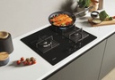 ROSIERES - Plaque de cuisson | verre vitrocéramique | 3 foyers | gaz [RVG63B4MBB/1]