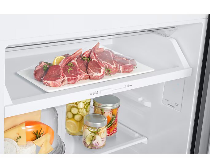 SAMSUNG réfrigérateur 2 portes 462 litres classe E couleur platinum