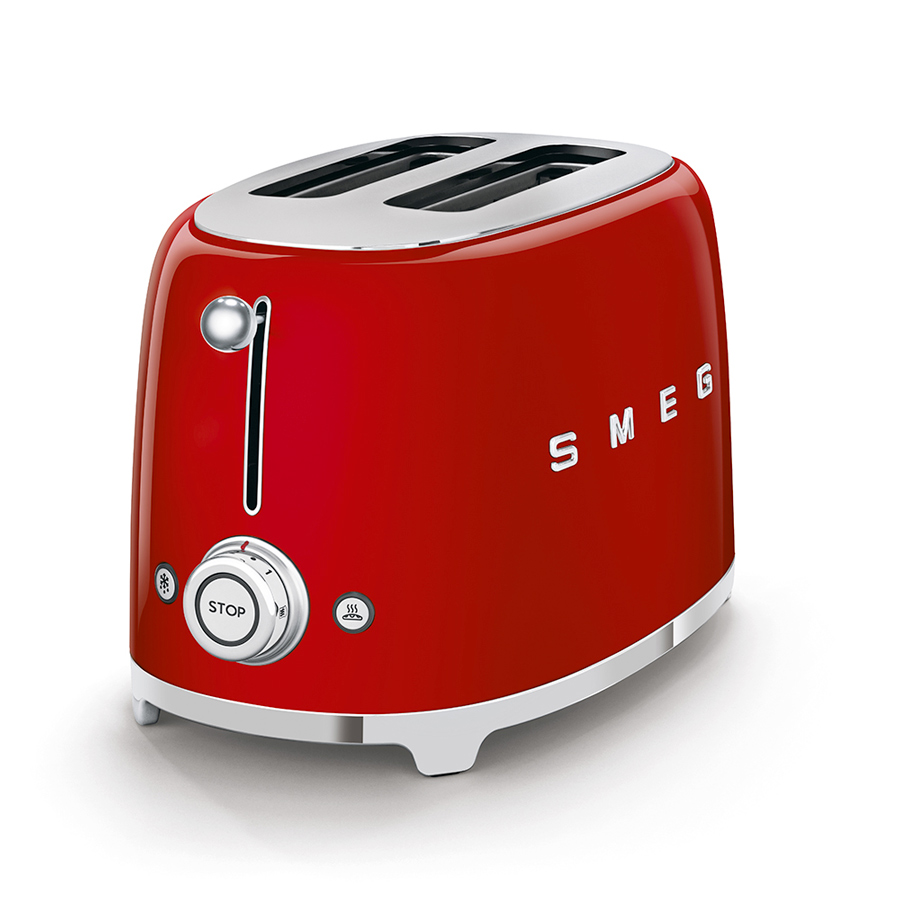 Grille Pain Style Années 50 SMEG - Rouge