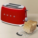 Grille Pain Style Années 50 SMEG - Rouge