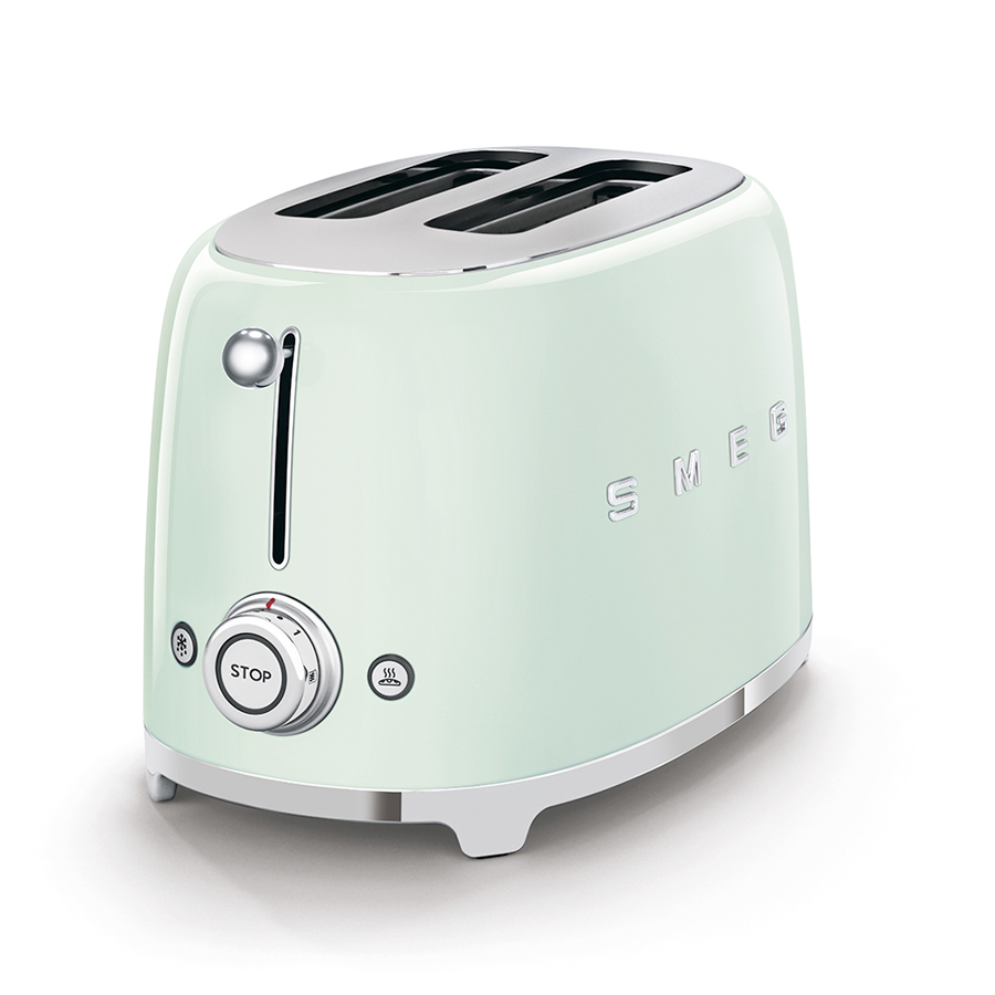 SMEG grille pain 2 tranches Années 50 - Vert d'eau