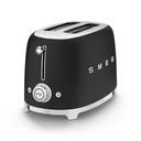 SMEG grille pain 2 tranches Années 50 - Noir mat
