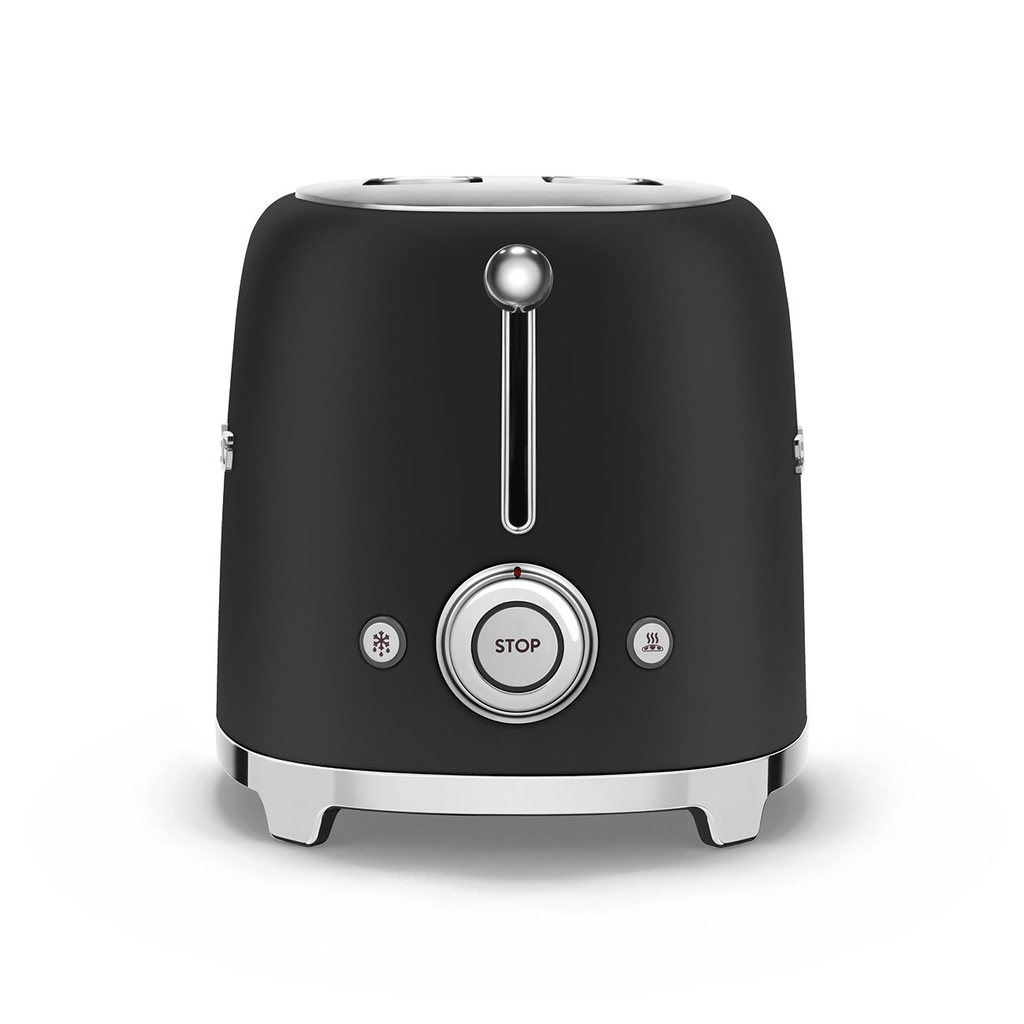 SMEG grille pain 2 tranches Années 50 - Noir mat