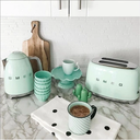 Bouilloire Style Années 50 SMEG - vert d'eau