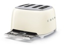 SMEG grille pain 4 tranches Années 50 - Crème
