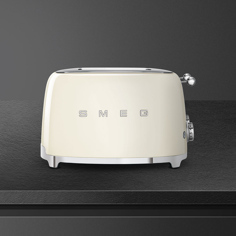 SMEG grille pain 4 tranches Années 50 - Crème