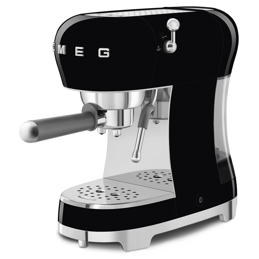 SMEG Machine Expresso Années 50 - Noir ECF02BLEU
