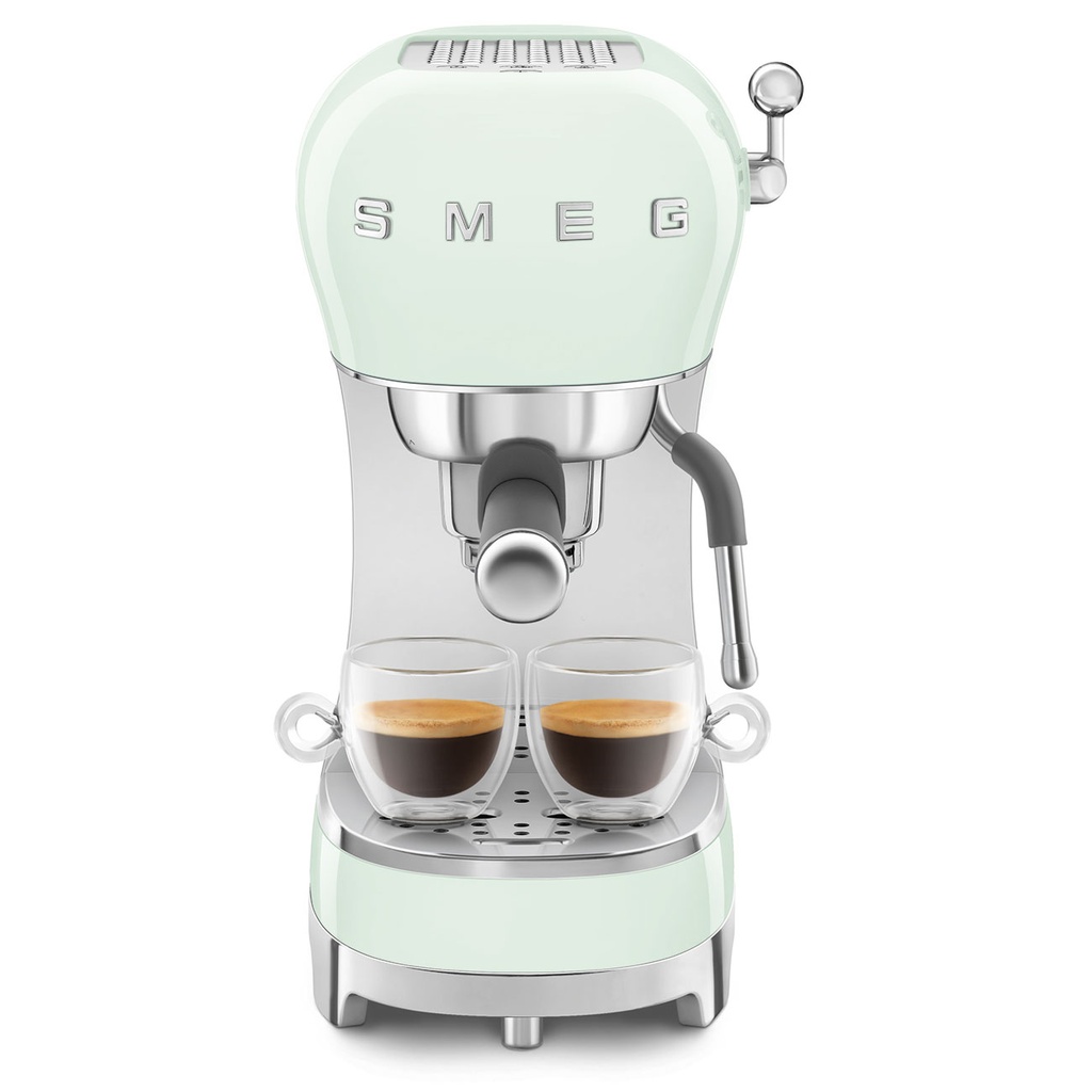 SMEG machine à expresso Années 50 - Vert d'eau