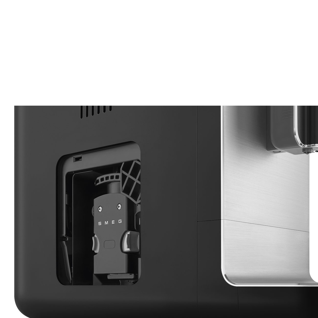 SMEG machine à Machine à café avec broyeur Années 50 - Noir mat